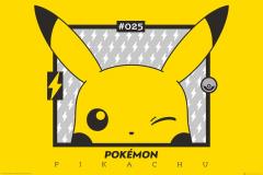 Poster - Pokemon Pikachu wink