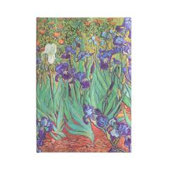 Jurnal - Midi, Lined - Van Gogh’s Irises