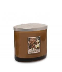 Lumanare parfumata - 2 Wick Ellipse - Sandalwood and Vanilla