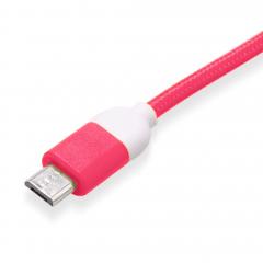 Cablu Micro USB - Pantone - Pink