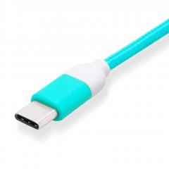 Cablu USB C - Pantone - Turquoise