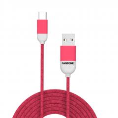 Cablu USB C - Pantone - Pink