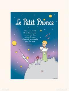 Poster - Le Petit Prince, Blue